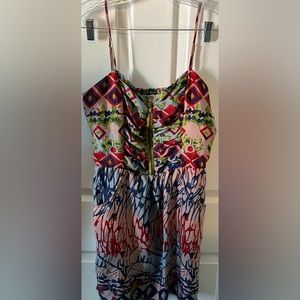 Pinky dress with pockets